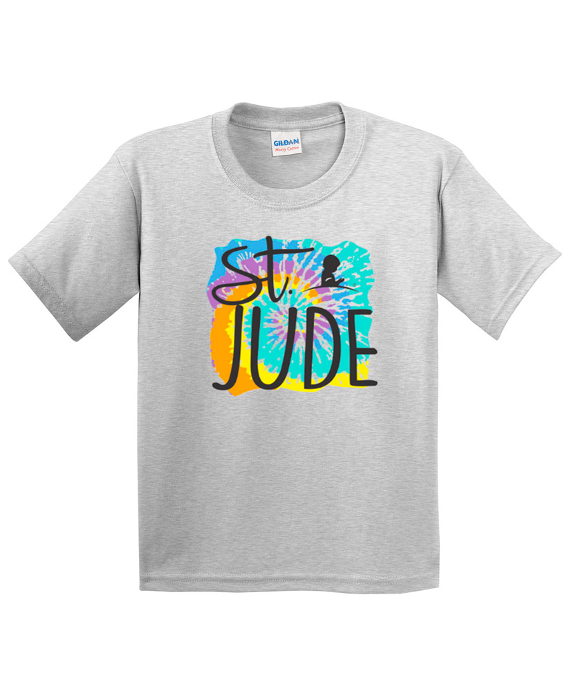 Kids Tye Dye Splatter Design T-Shirt